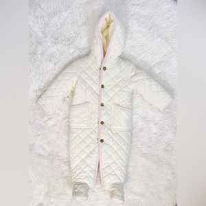 Ralph Lauren | Hooded Barn Bunting | Ecru